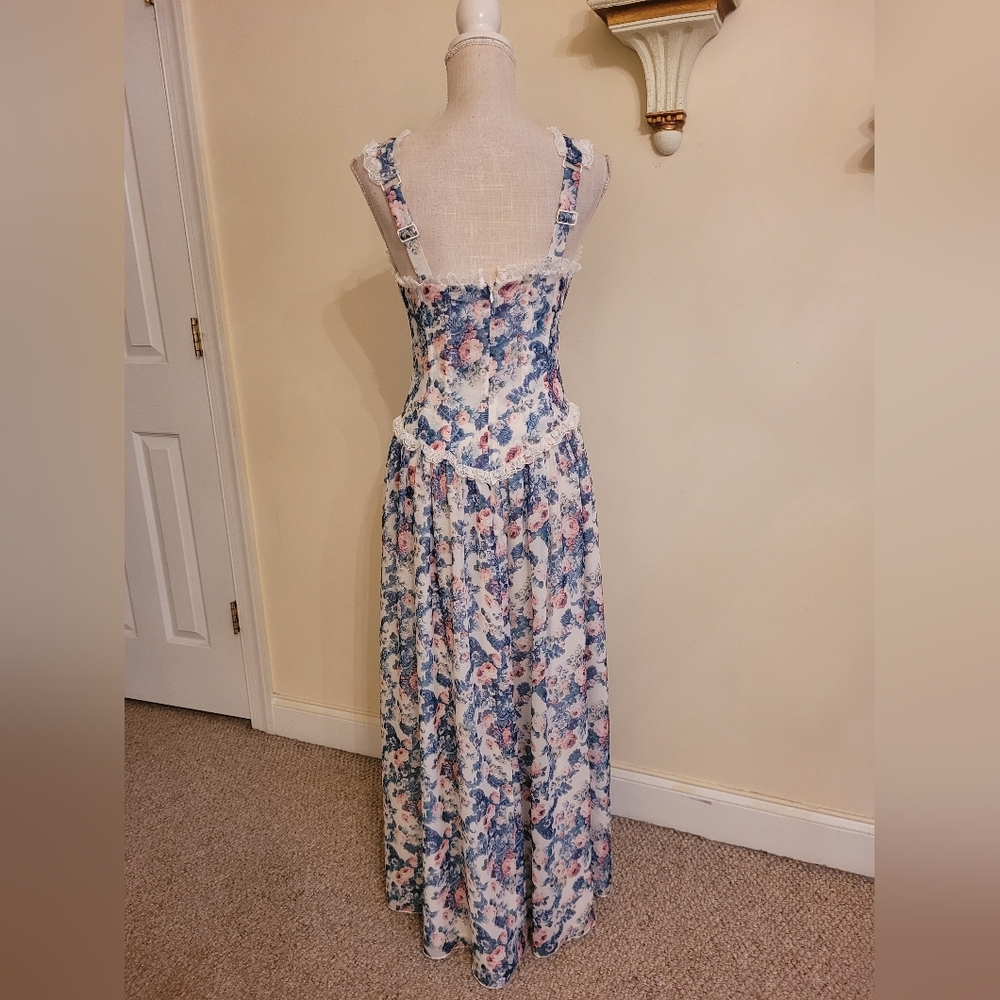 For Love & Lemons Floral Audrey Maxi Dress - Picture 5 of 9